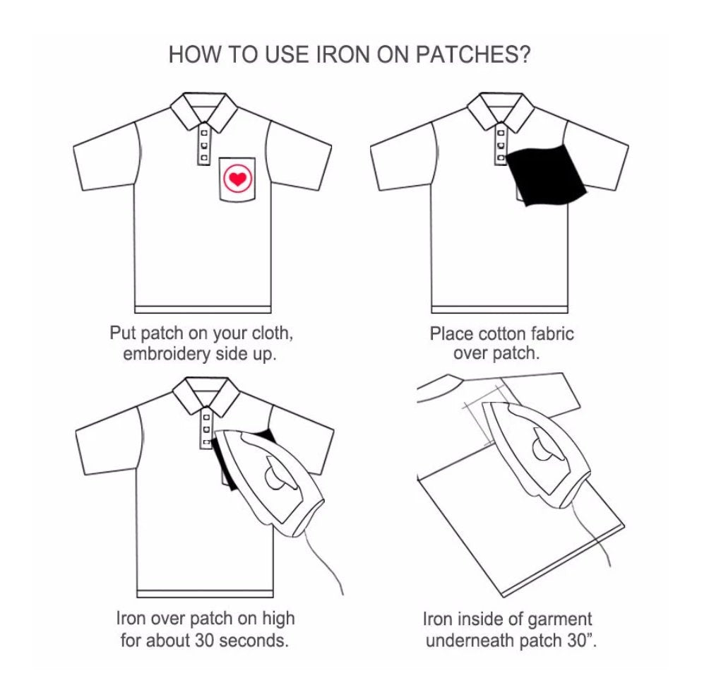 Day for a daydream | Iron-on Patch