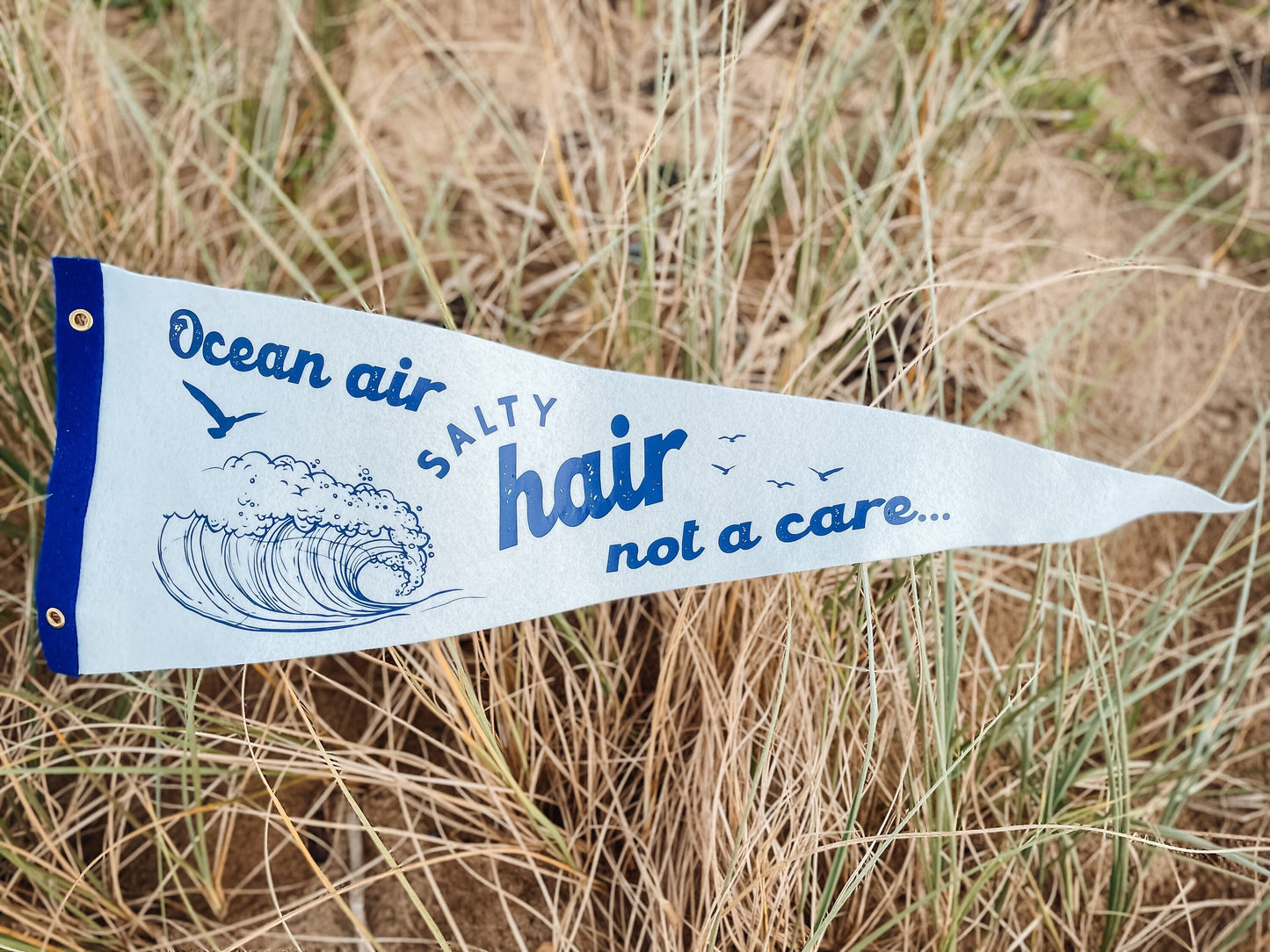 Ocean air Salty hair Not a care Pennant