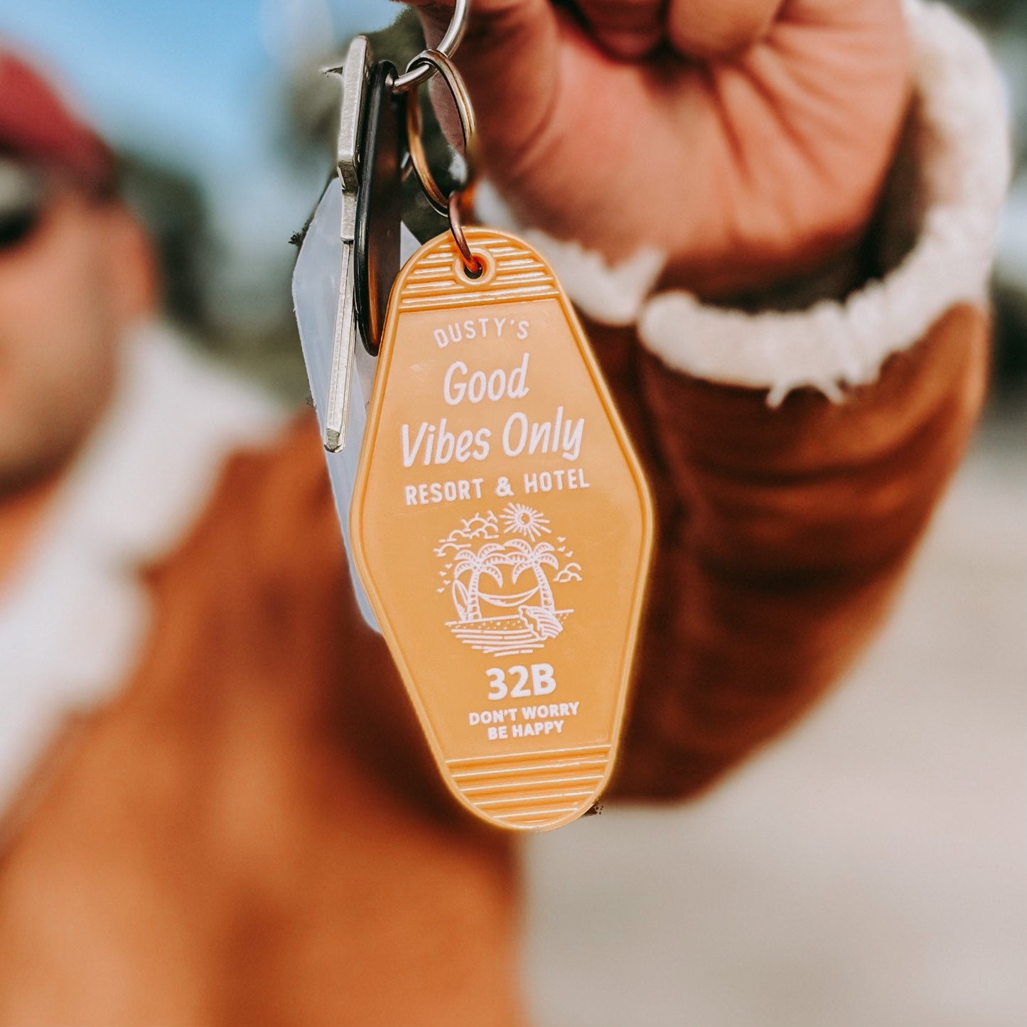 Good Vibes Only Resort & Hotel Keychain