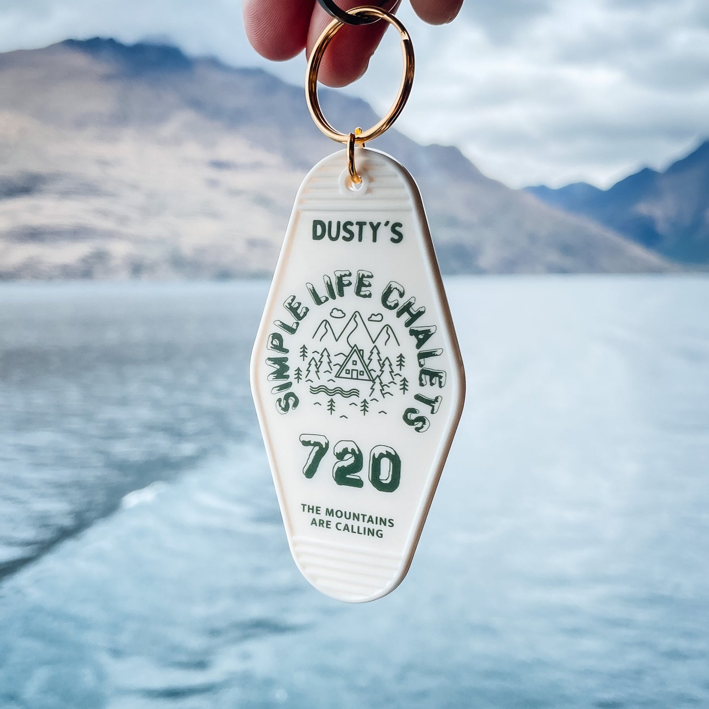 Simple Life Motel Keychain