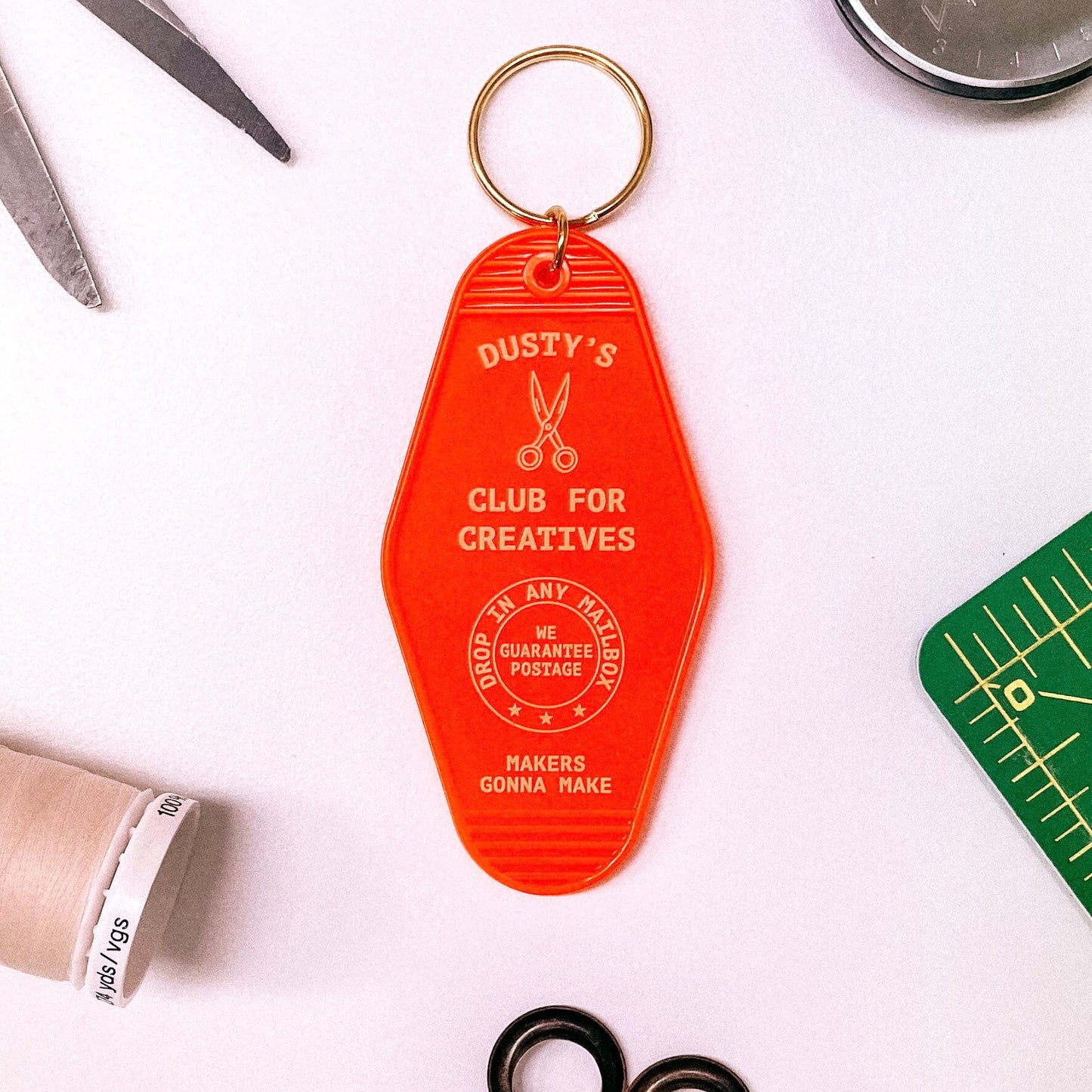 Club for Creatives Motel Keychain