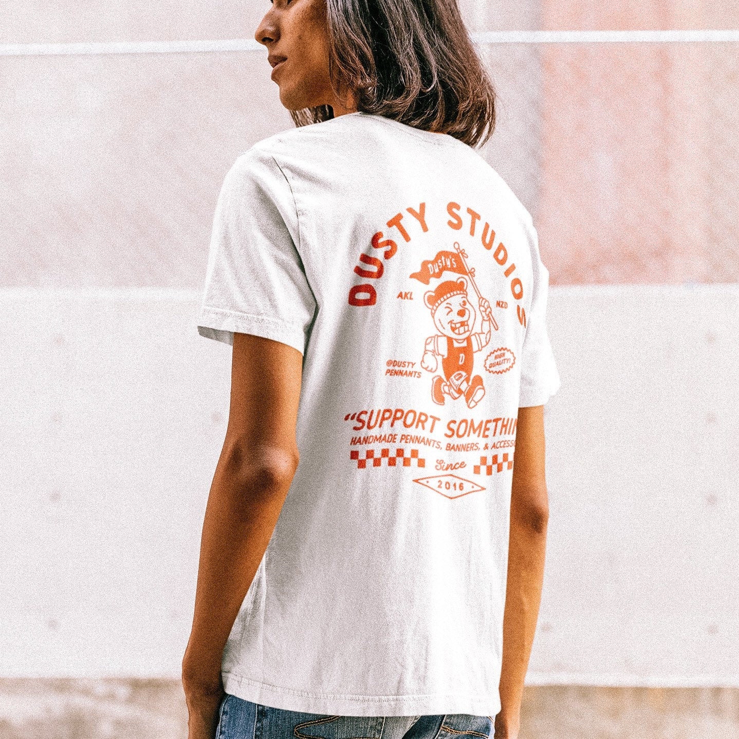 Dusty Studios Merch T-Shirt | Support Something | Unisex Tee