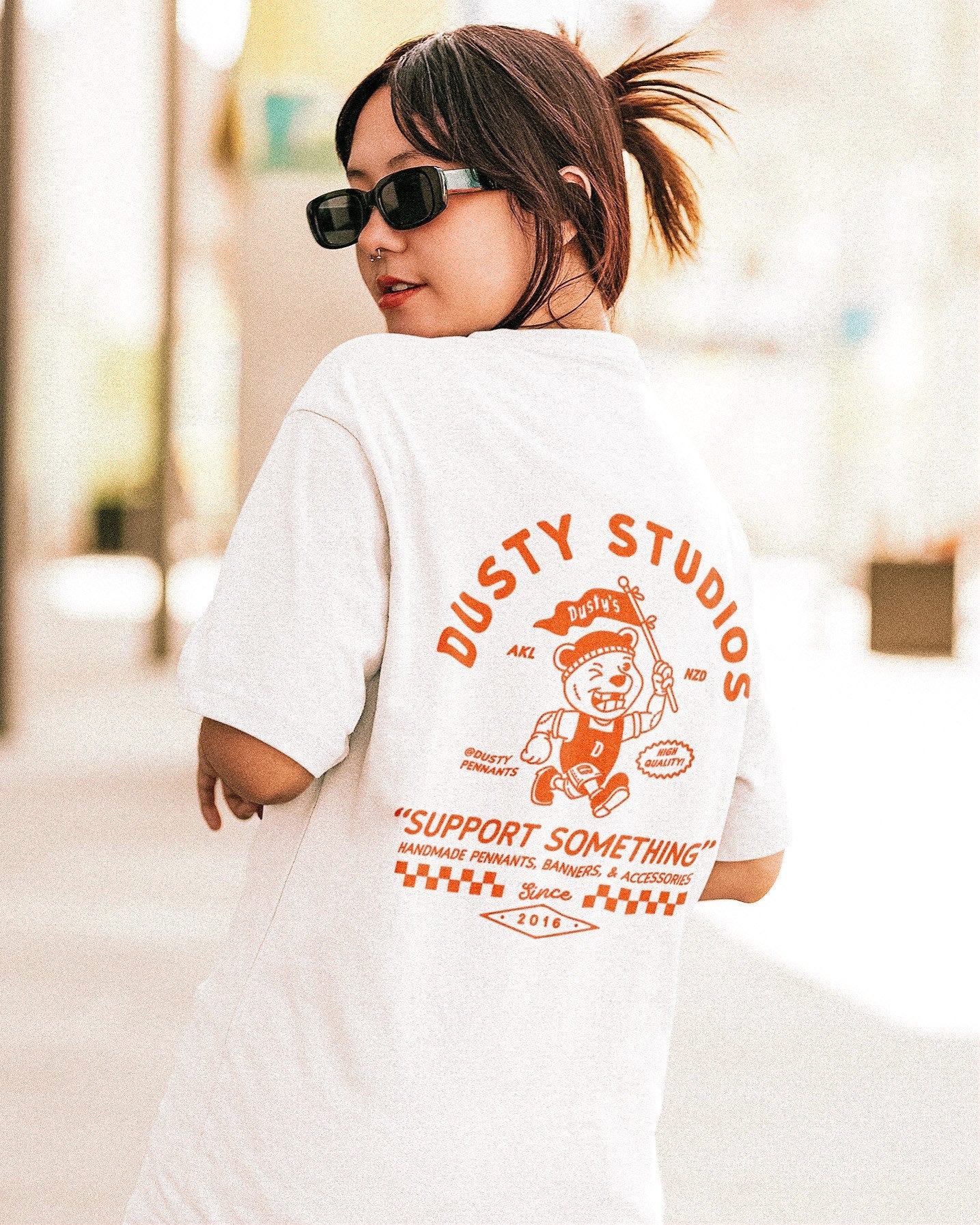 Dusty Studios Merch T-Shirt | Support Something | Unisex Tee