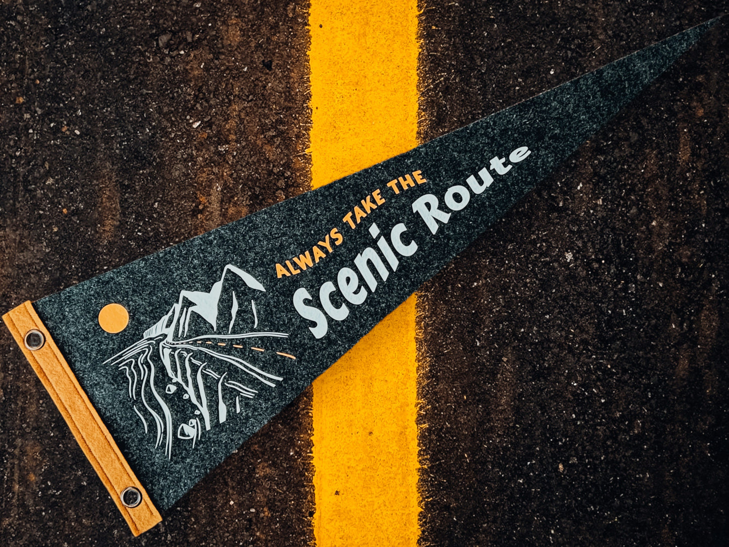 Always take the scenic route Pennant