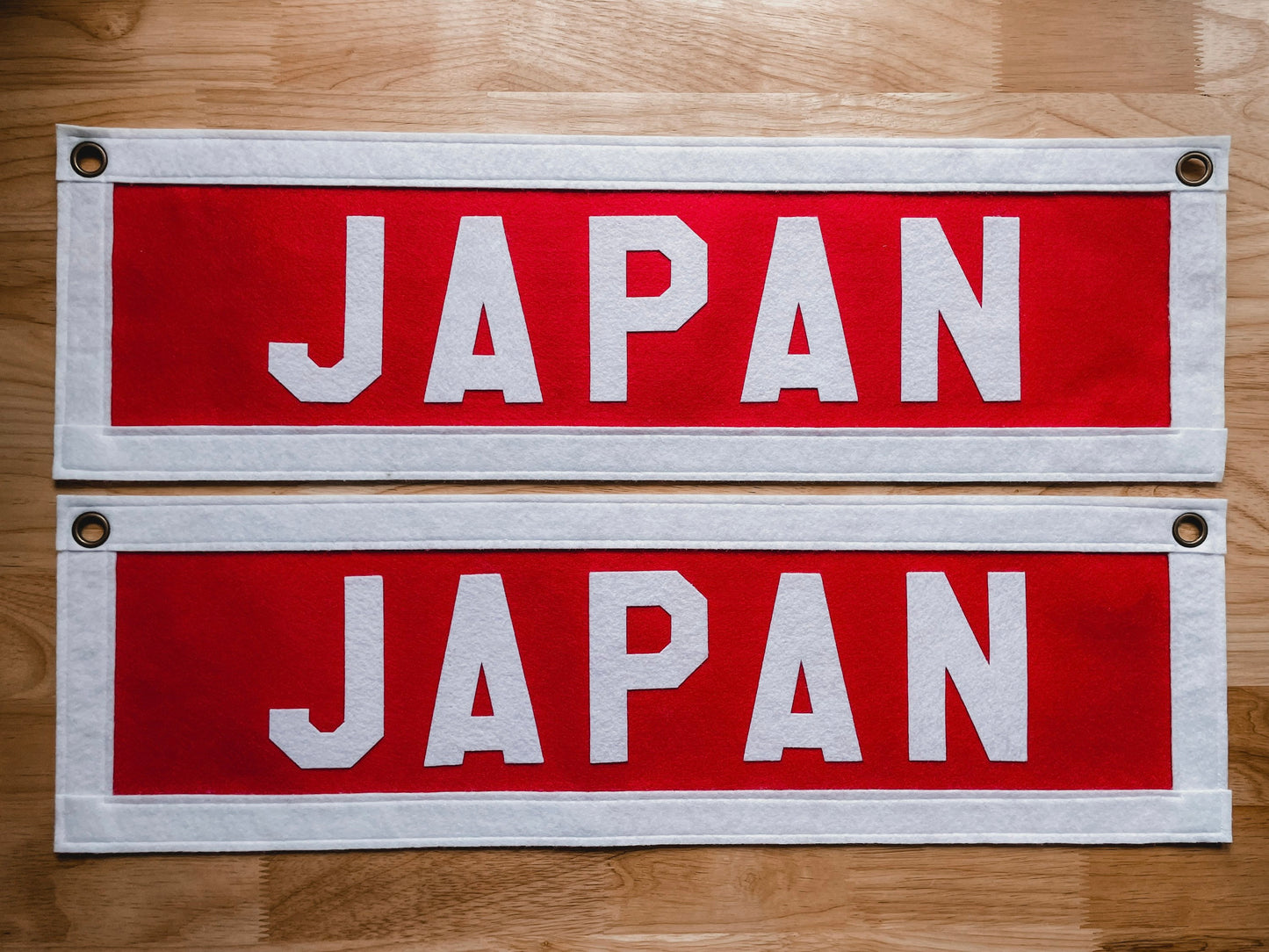 Custom Felt COUNTRY / CITY / STATE Doorway Banner | 7 x 20 inch