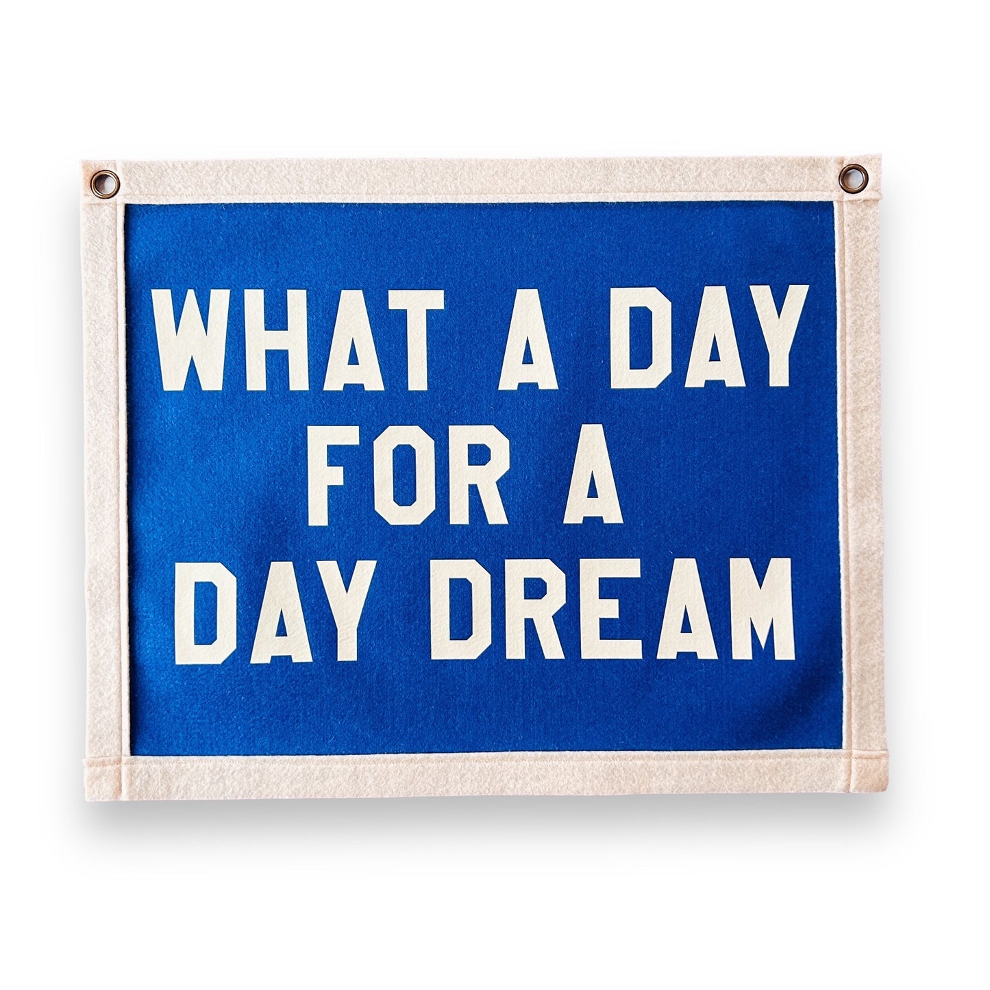 What a day for a daydream Felt Banner Flag