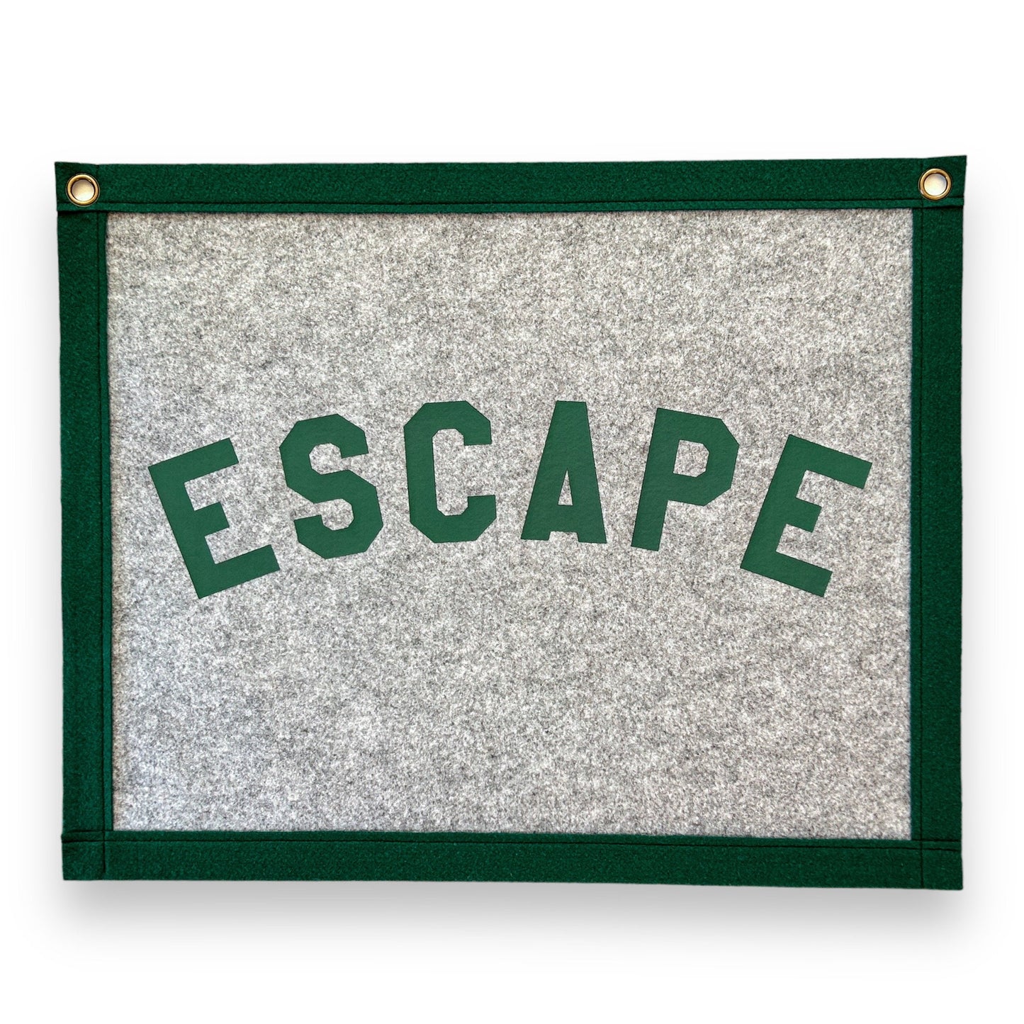 Escape Banner | Felt Pennant Flag Banner | Vintage travel Banner | Wall Decor | Wall Hanging