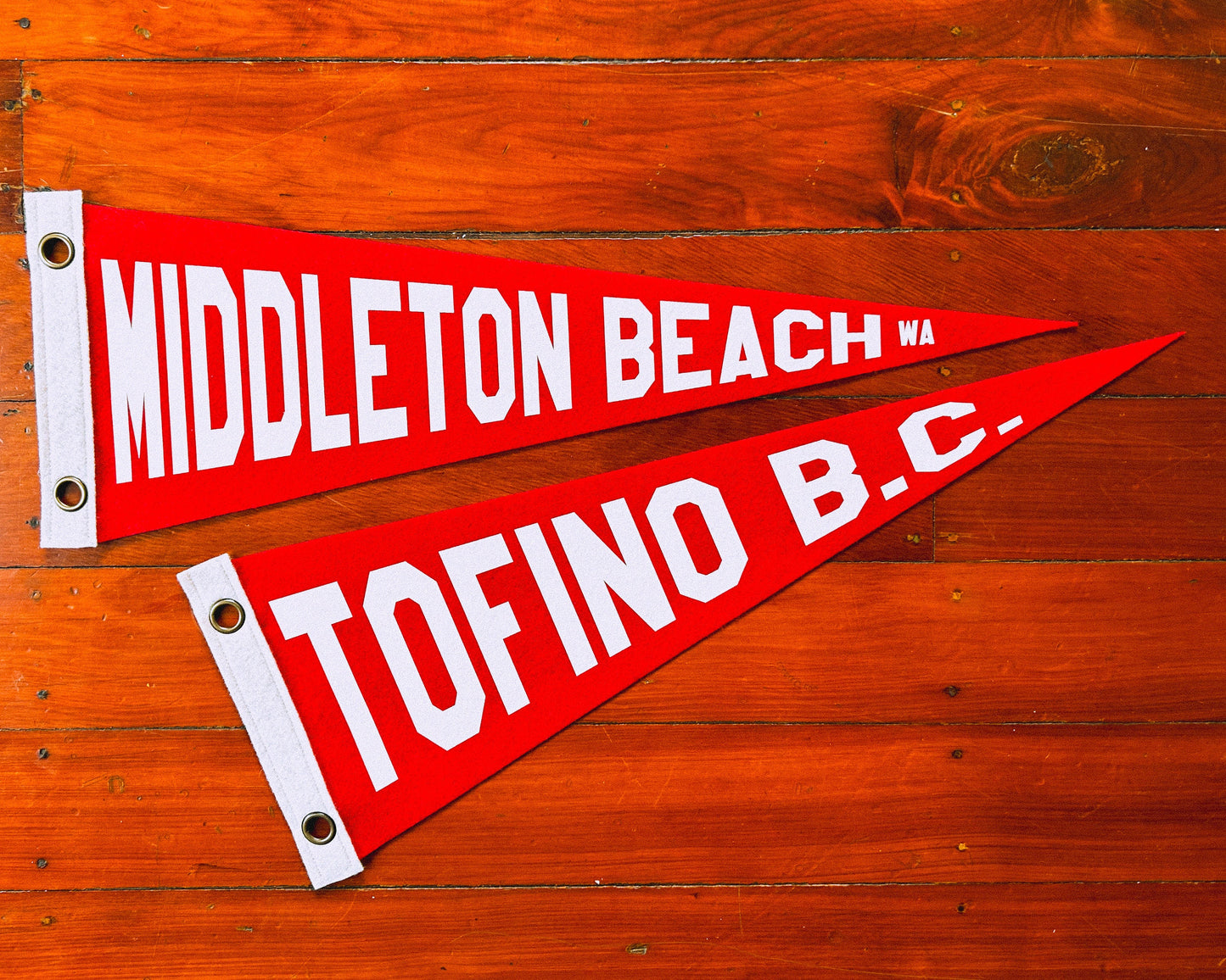Custom 7 x 21 inch Felt Pennant Flag