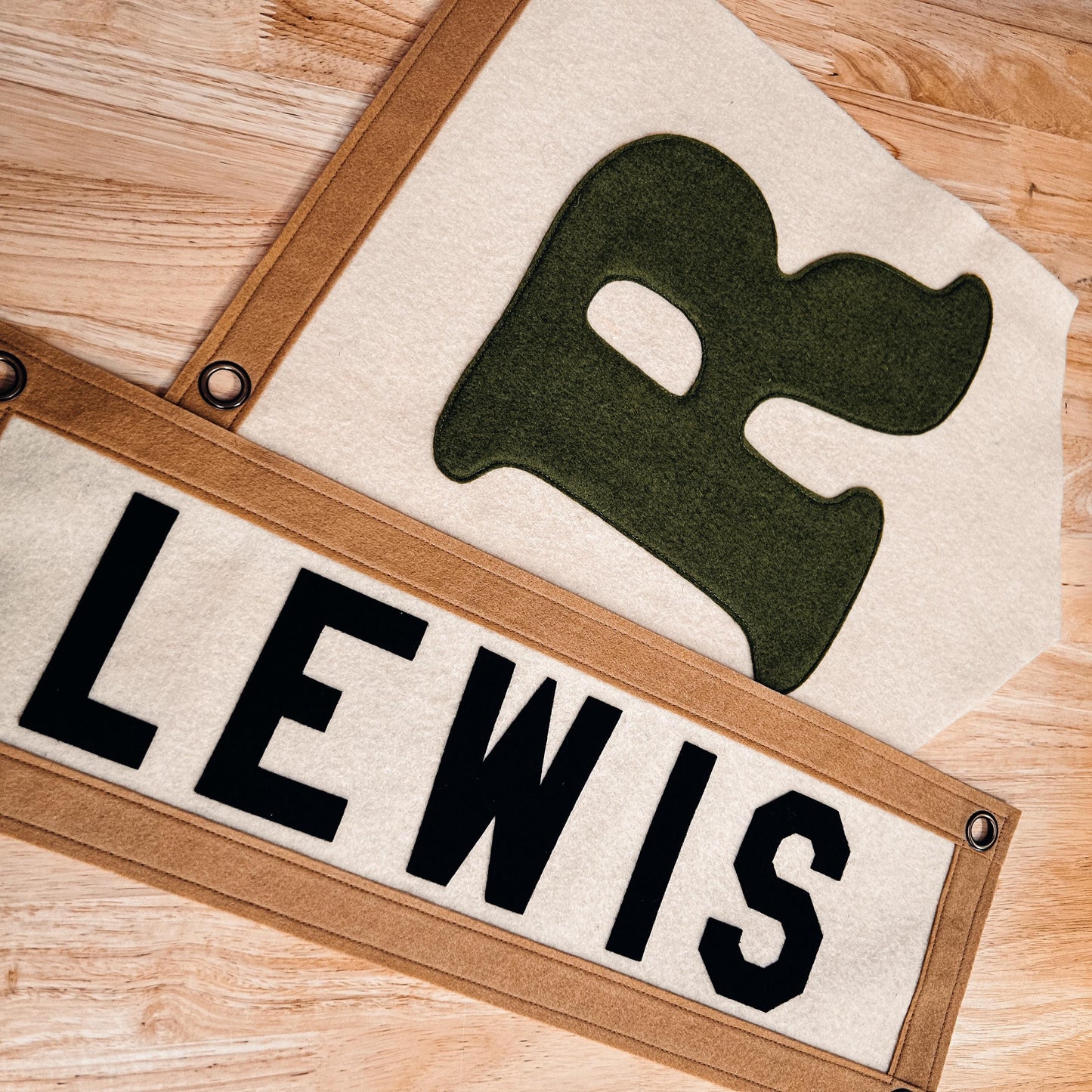 Custom Felt COUNTRY / CITY / STATE Doorway Banner | 7 x 20 inch