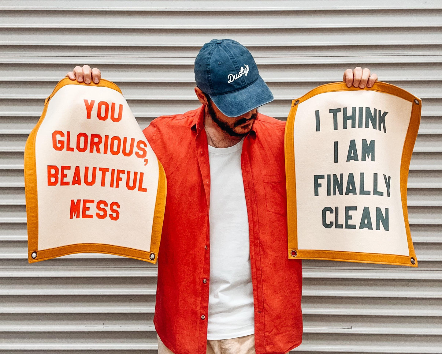 You Glorious Beautiful Mess Felt Banner Flag
