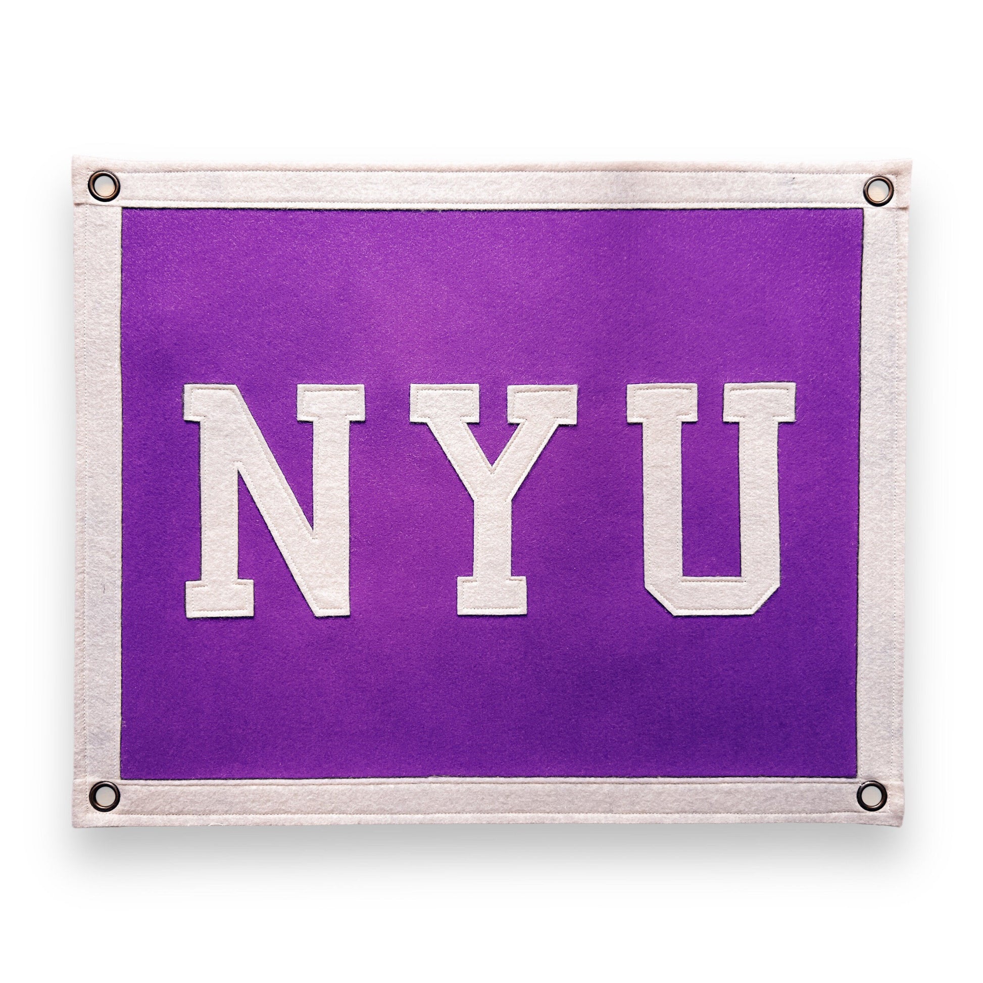 Custom Applique Felt Banner | University Banner Flag | College Pennant | 20” x 16”