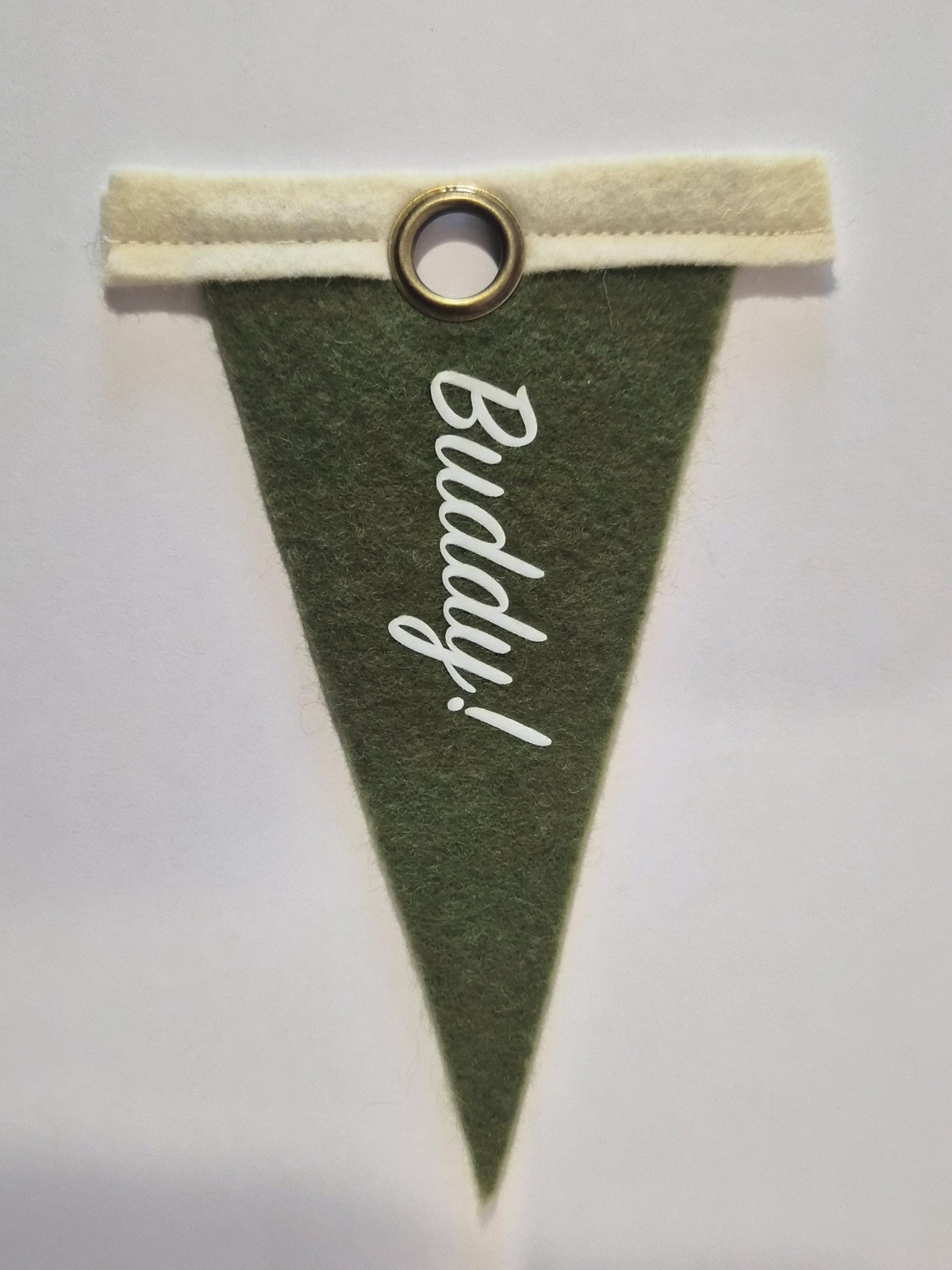 MINI Felt Pennant Set - LOVE, Lucky, Peace I Handmade I Vintage Felt I bulk packs