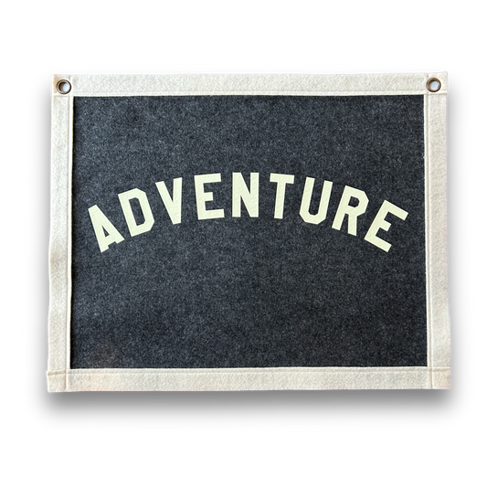 Adventure Felt Banner Flag