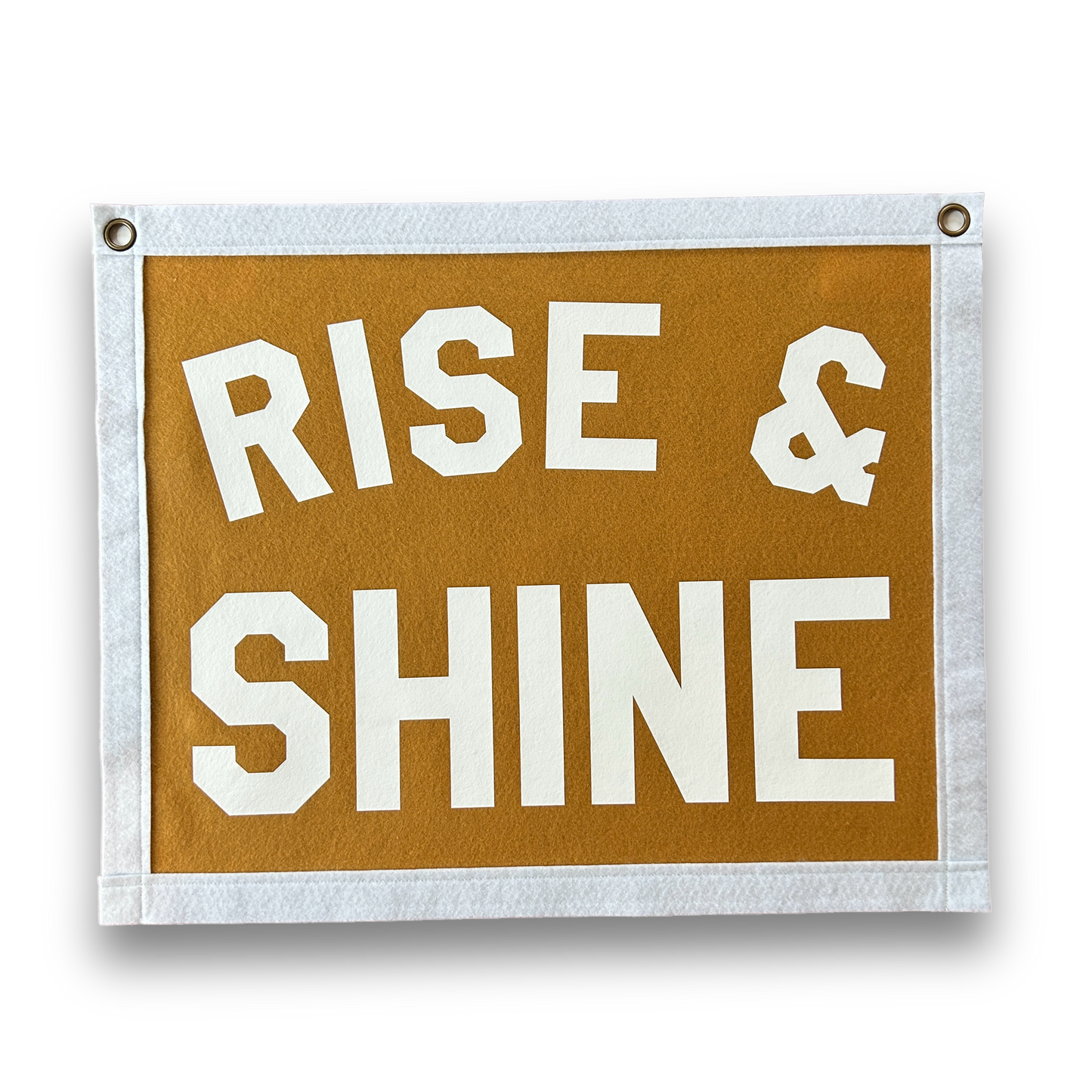 Rise & Shine Felt Banner Flag